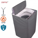 Waterproof Top Loaded Washing Machine Cover (Grey Color - All Sizes Available)