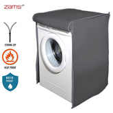 Waterproof Front Loaded Washing Machine Cover (Grey Color - All Sizes Available)