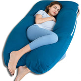 Pregnancy Support Pillow / Maternity Pillow / Sleeping Support Pillow Blue