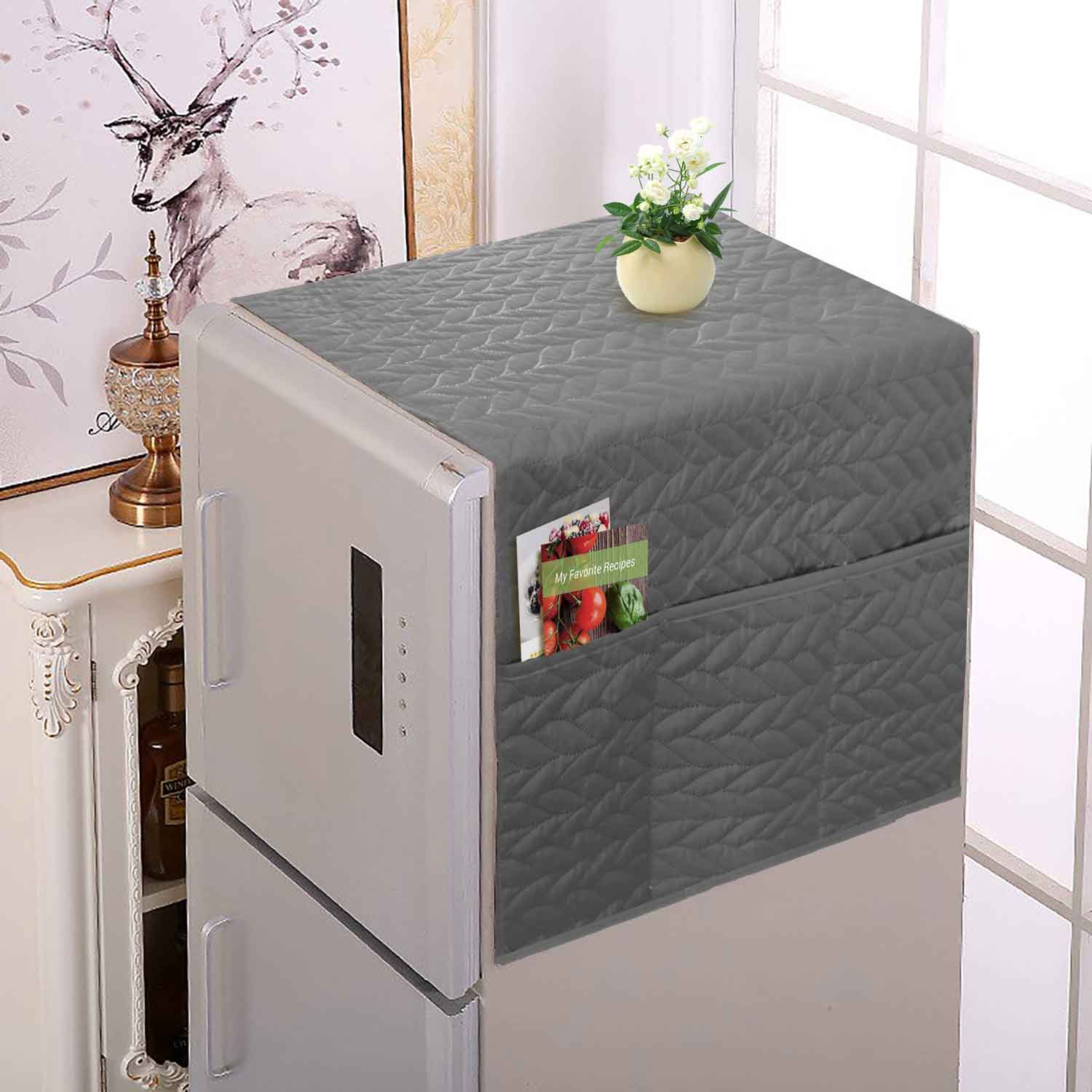 Ultrasonic Fridge Cover - Grey