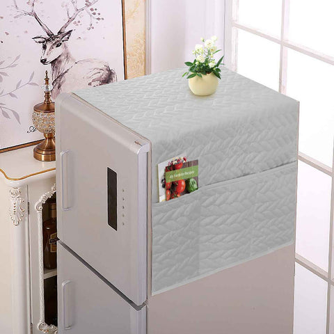 Ultrasonic Fridge Cover - Silver Grey