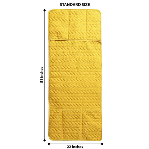 Ultrasonic Fridge Cover - Mustard