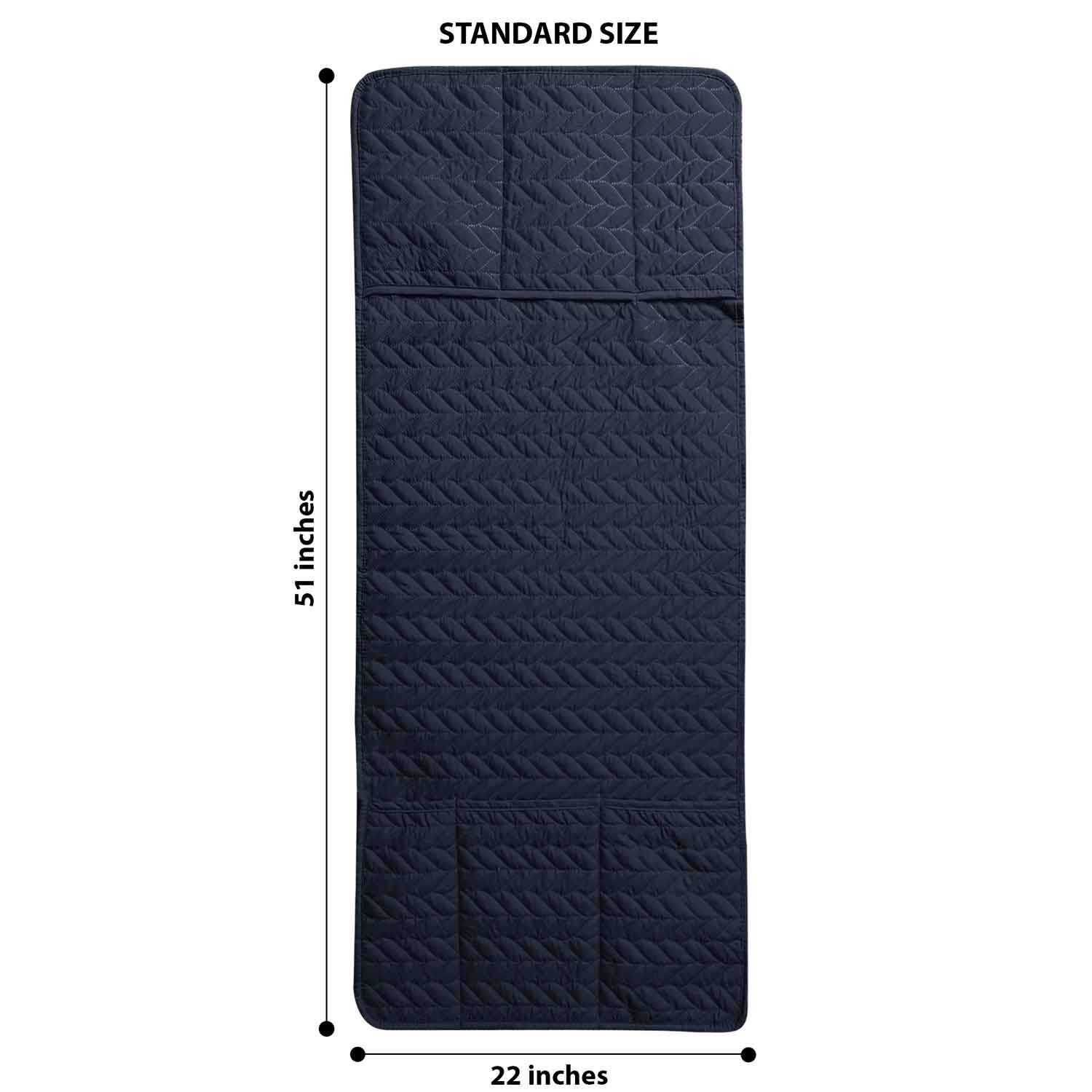 Ultrasonic Fridge Cover - Navy Blue
