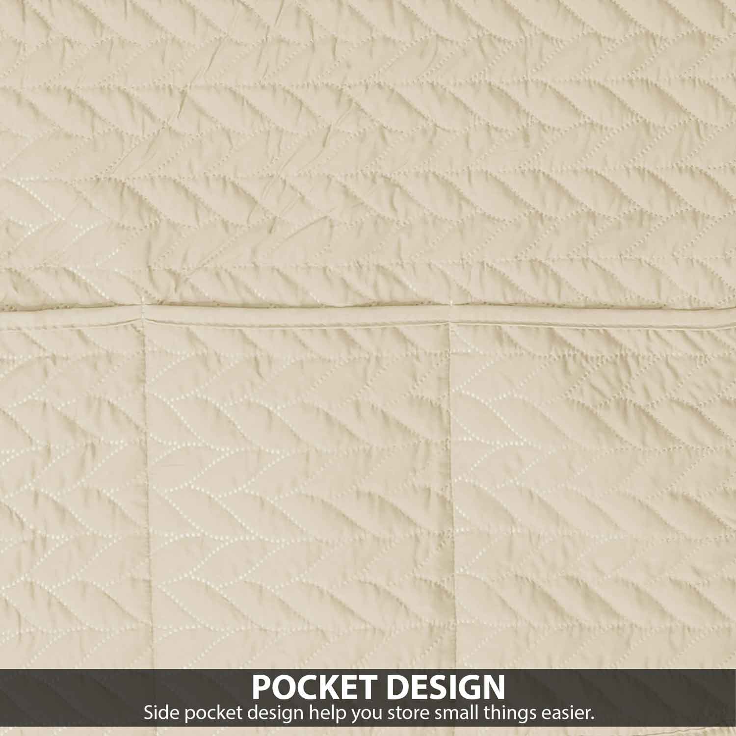 Ultrasonic Fridge Cover - Beige Skin