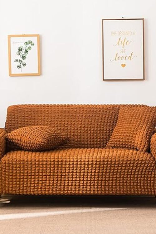 Copper Bubble Sofa Cover ( Turkish Style )