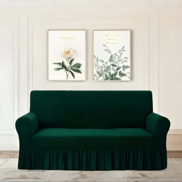 Green - Turkish Style Mesh Sofa Cover