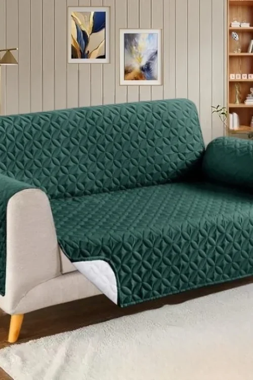 Zink – Ultrasonic Quilted Sofa Cover-Sofa Runner