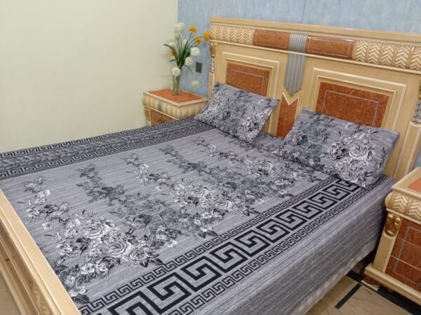 Crystal saten fabric Bedsheet - Image 2